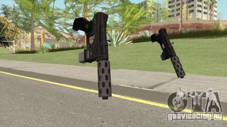 Vom Feuer Machine Pistol GTA V (Short Mag) для GTA San Andreas