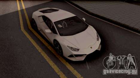 Lamborghini Huracan EVO Coupe для GTA San Andreas