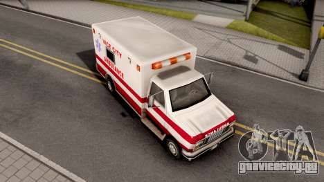 Ambulance GTA VC для GTA San Andreas