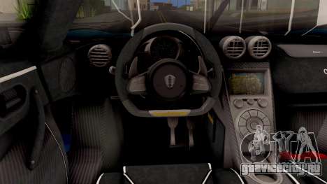 Koenigsegg One:1 2015 для GTA San Andreas