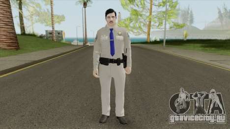 GTA Online Random Skin 16 SAHP Officer для GTA San Andreas