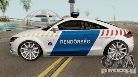 Audi TT Magyar Rendorseg для GTA San Andreas