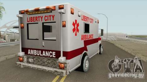 Ambulance GTA III для GTA San Andreas