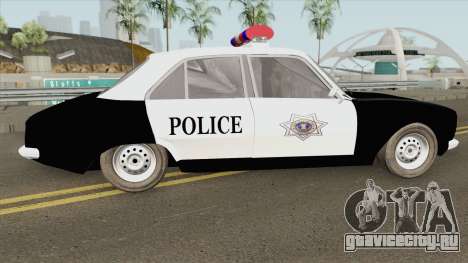 Peugeot 504 Police для GTA San Andreas