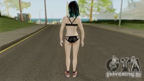 Samantha Black Underwear для GTA San Andreas