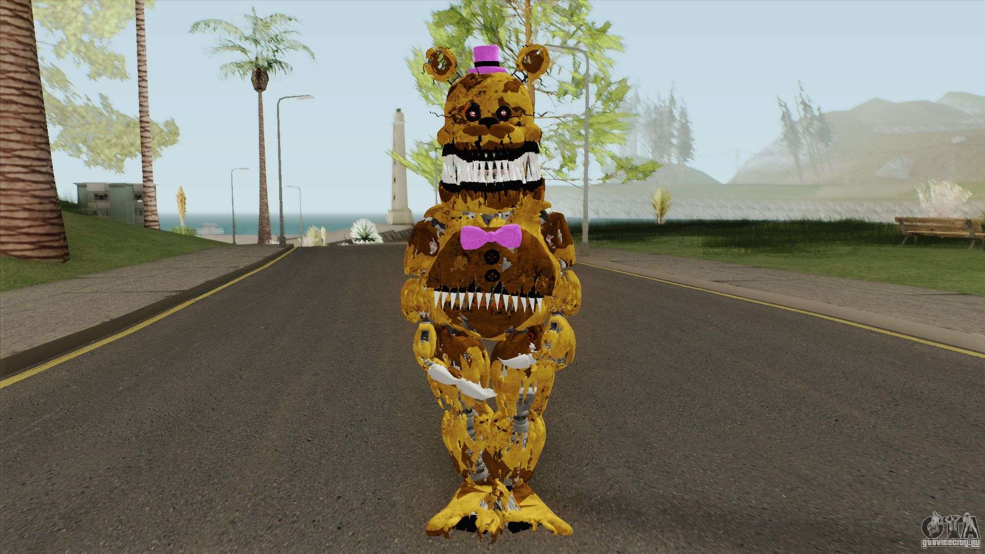 Nightmare Fredbear (FNaF) para GTA San Andreas