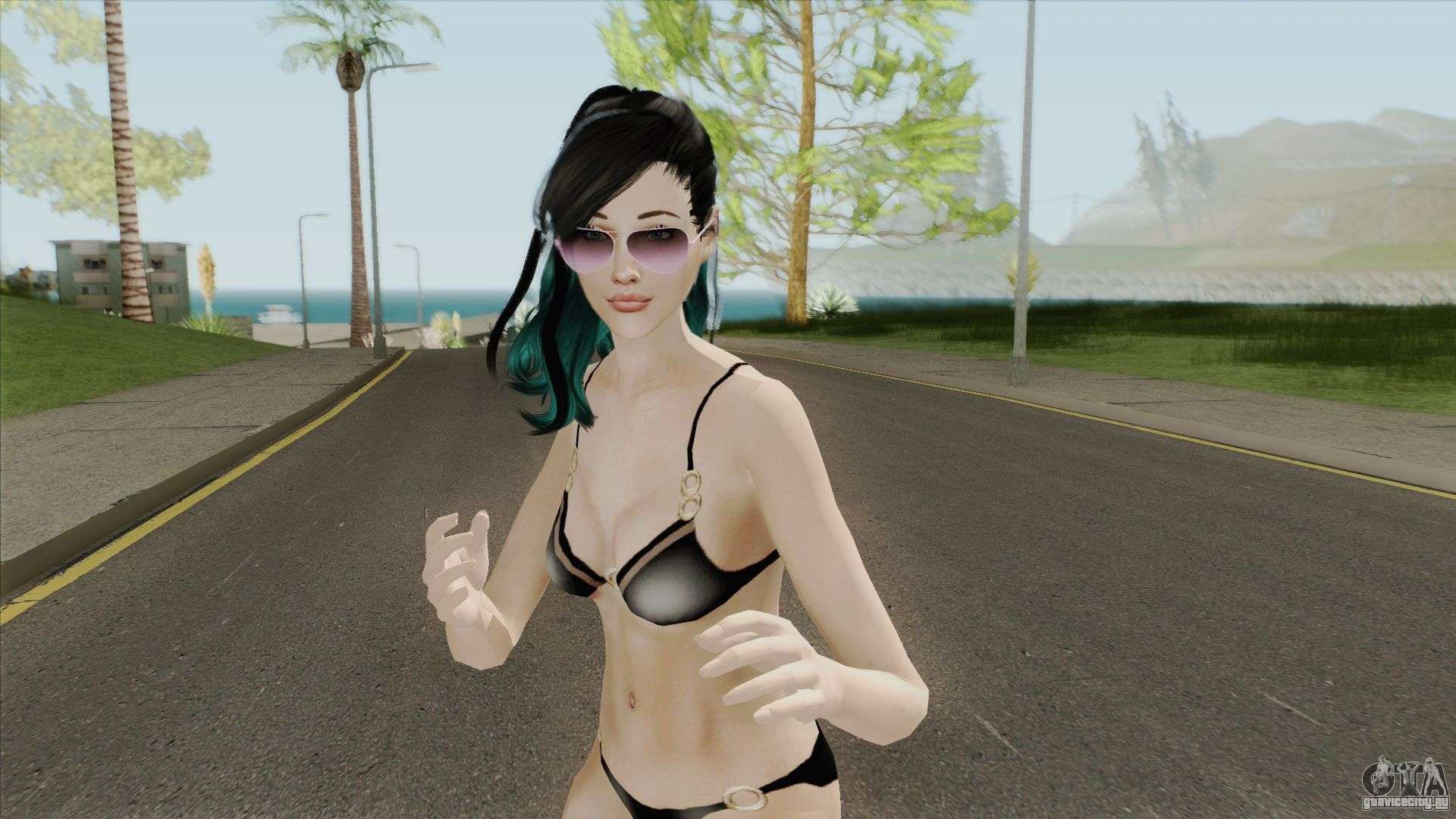 Samantha Black Bikini.