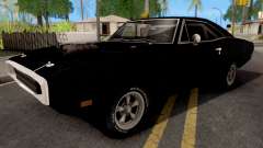 Dodge Charger 1970 Black для GTA San Andreas
