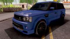 Land Rover Range Rover Sport Blue для GTA San Andreas