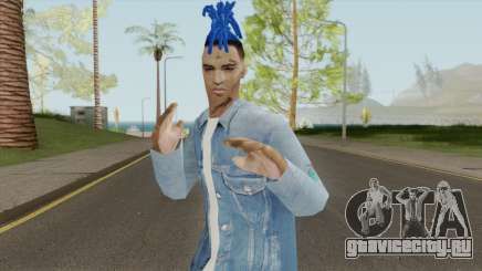 XXXTentacion Skin V1 для GTA San Andreas