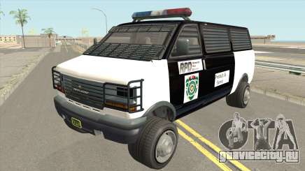 Declasse Burrito Police Transport R.P.D для GTA San Andreas
