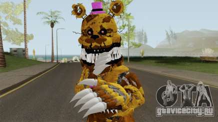 Nightmare Fredbear V3 для GTA San Andreas