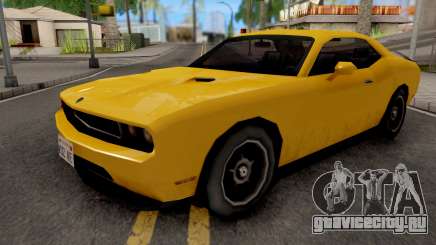 Dodge Challenger SRT8 Yellow для GTA San Andreas