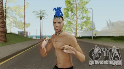 XXXTentacion Skin V3 для GTA San Andreas