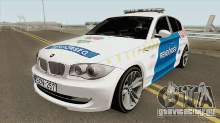 BMW 120i E87 Magyar Rendorseg для GTA San Andreas