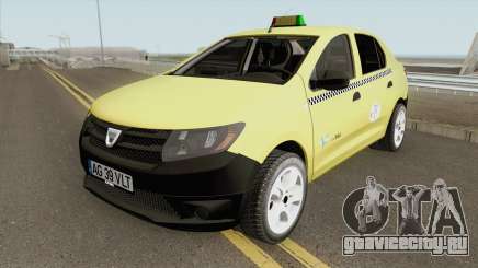 Dacia Logan 2 - Taxi Valentin 2016 для GTA San Andreas