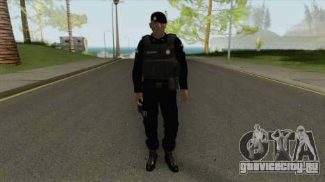 Brazilian Police Skin V2 для GTA San Andreas