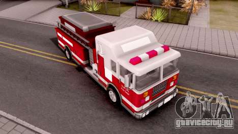 Firetruck GTA VC Xbox для GTA San Andreas