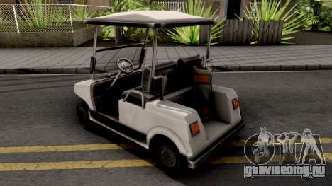 Caddy GTA VC Xbox для GTA San Andreas