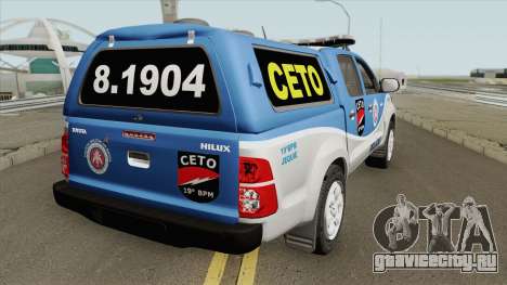 Toyota Hilux 2015 CETO для GTA San Andreas