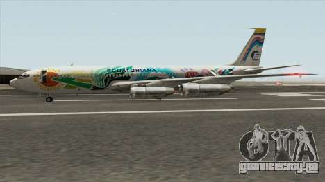 Boeing 707-300 ADV (Ecuatoriana De Aviacion) для GTA San Andreas
