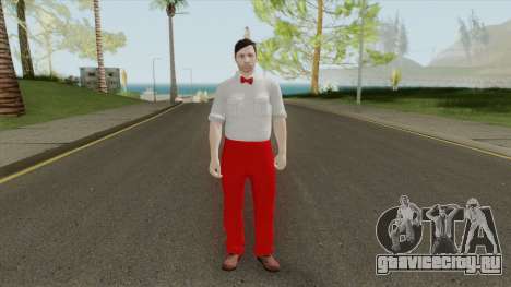 GTA Online Random Skin 20 Cherry Popper Employee для GTA San Andreas