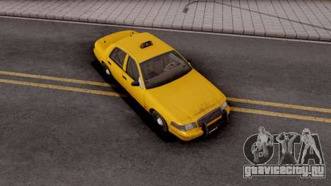 Ford Crown Victoria Taxi для GTA San Andreas