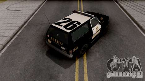 GTA IV Declasse Sheriff Rancher SA Style для GTA San Andreas