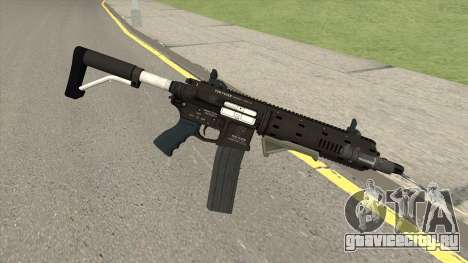 Carbine Rifle GTA V Extended (Flashlight, Grip) для GTA San Andreas