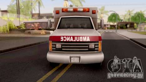 Ambulance GTA III Xbox для GTA San Andreas
