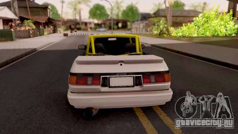 Toyota AE86 Cabrio Drift для GTA San Andreas