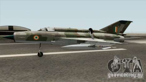 New MiG-21 для GTA San Andreas