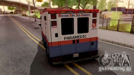 Brute Ambulance GTA 5 для GTA San Andreas