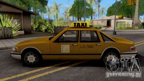 Taxi GTA III Xbox для GTA San Andreas