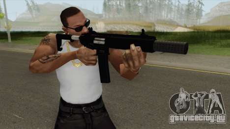 Carbine Rifle GTA V Silenced (Extended Clip) для GTA San Andreas