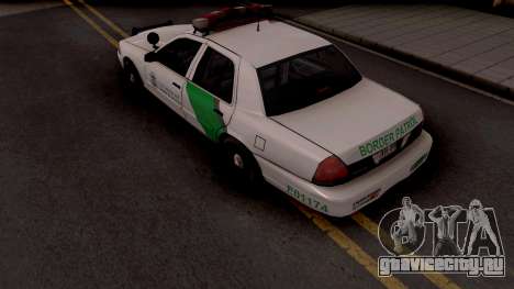 Ford Crown Victoria Border Patrol SA Style для GTA San Andreas