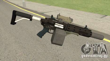 Carbine Rifle V1 (Grip, Silenced, Tactical) для GTA San Andreas