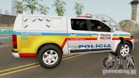 Chevrolet S10 (Policia Militar) 2019 для GTA San Andreas