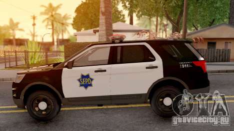 Ford Explorer 2016 SFPD для GTA San Andreas