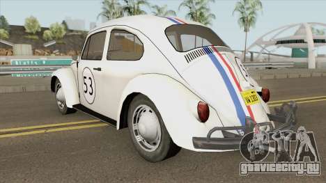 Volkswagen Beetle 1968 Herbie для GTA San Andreas