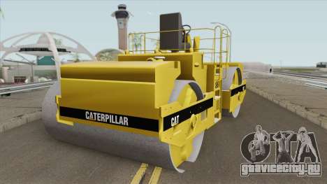 Caterpillar Road Roller для GTA San Andreas