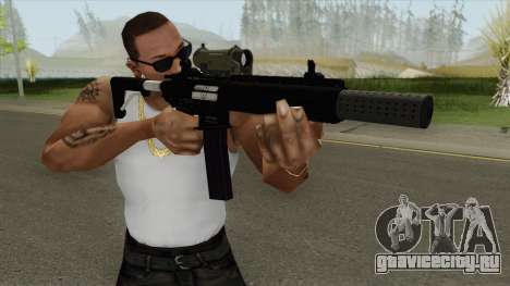 Carbine Rifle GTA V V3 (Silenced, Tactical) для GTA San Andreas