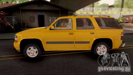 Chevrolet Tahoe 2000 для GTA San Andreas