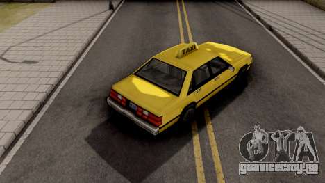 Taxi GTA VC Xbox для GTA San Andreas