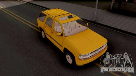 Chevrolet Tahoe 2000 для GTA San Andreas