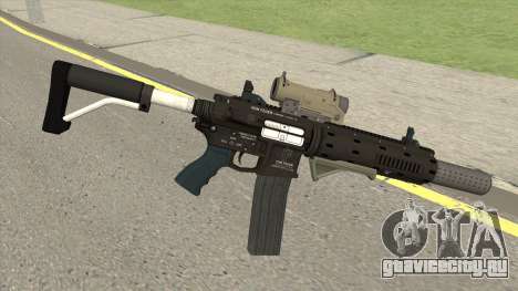 Carbine Rifle V3 (Grip, Silenced, Tactical) для GTA San Andreas
