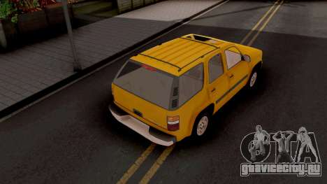 Chevrolet Tahoe 2000 для GTA San Andreas