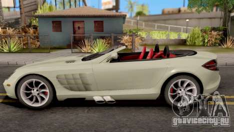 Mercedes-Benz SLR Roadster для GTA San Andreas