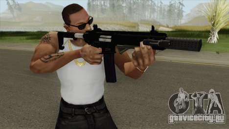 Carbine Rifle V3 (Flashlight, Grip, Silenced) для GTA San Andreas