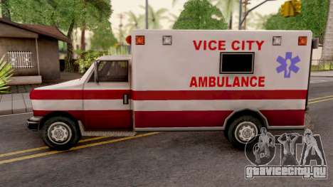 Ambulance from GTA VC для GTA San Andreas